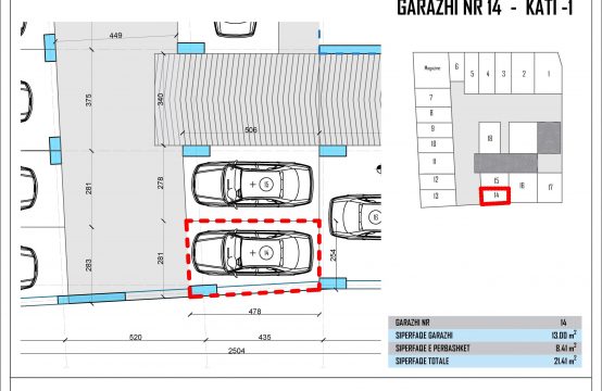 Garazh Nr 14 Kuota -1