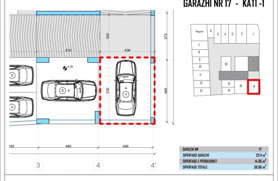 Garazh Nr 17 Kuota -1