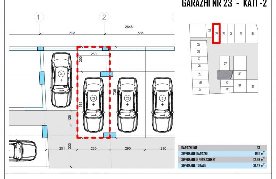 Garazh Nr 23 Kuota -2